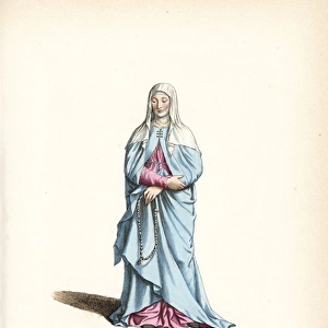 Noblewoman of Milan, 14th century