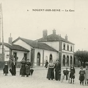 Nogent-sur-Seine, Aube, France - The Station