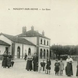 Nogent-sur-Seine, Aube, France - The Station