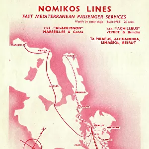 Nomikos Lines, Mediterranean Passenger Services