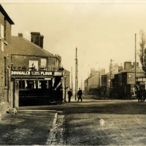 Northampton Corporation Trams Crossing, England