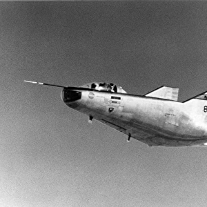 Northrop M2-F2 wingless lifting body glides in to land