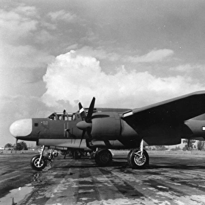 Northrop P-61A -first flown in May 1942, 706 were built