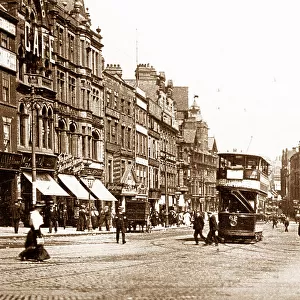 Nottingham Long Row Market Square early 1900s