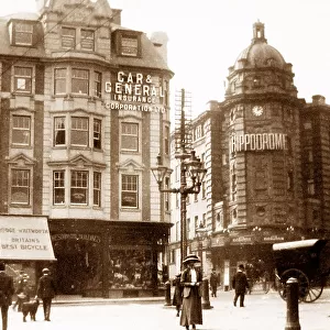 Nottingham Theatre Square in the 1920s
