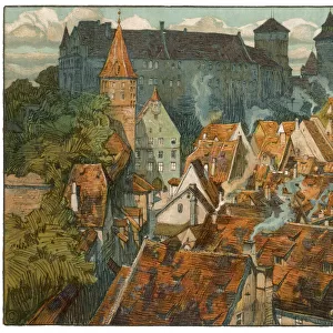 Nuremberg Rooftops 20C