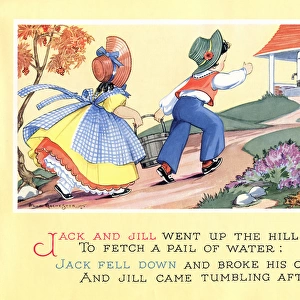 The nursery rhyme, Jack and Jill