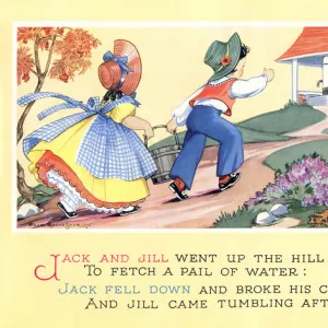 The nursery rhyme, Jack and Jill