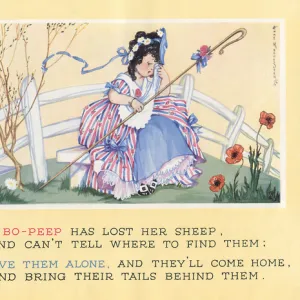 The nursery rhyme, Little Bo-Peep