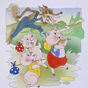 Nursery Rhyme - Three Little Pigs