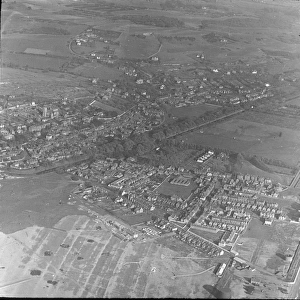 O E Simmonds aerial view of Hythe Kent
