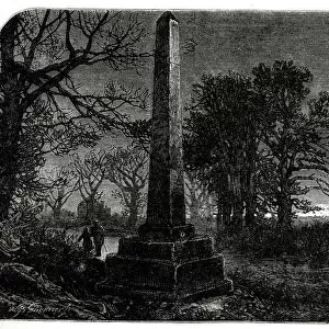 Obelisk at Chipping Barnet commemorating the Battle of Barnet