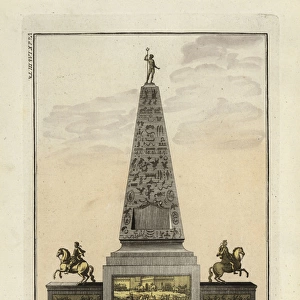 Obelisk erected to Marcus Aurelius and Lucius Verus