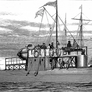 The Obelisk Ship Cleopatra off Gravesend, 1878