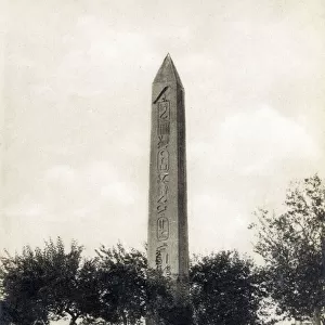 obelisk of the Temple of Ra-Atum, Heliopolis, Egypt