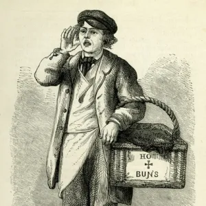 Occupations 1882 - Hot Cross Buns Seller