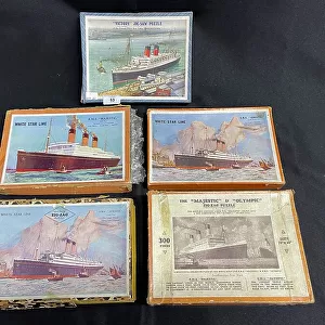 Ocean liners - Cunard and White Star jigsaws