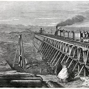 ODESSA-BALTA LINE BRIDGE 1866