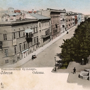 Odessa, Ukraine - The Primorsky Boulevard