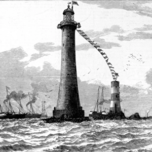 Official Opening of the Eddystone Lighthouse, May 1882