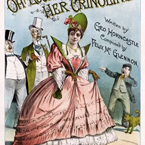 Oh! Look At Her Crinoline, by G Horncastle & F McGlennon