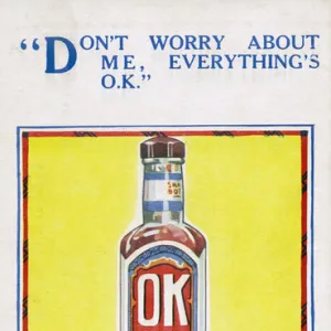 OK Sauce - British Condiment - WW2 era