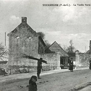 The Old Gate at Tournehem (Pas-de-Calais), France