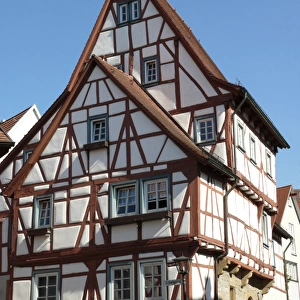 Old house, Bad Wimpfen, Baden Wurttemberg, Germany