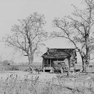 Old house at Pembroke Farms, North Carolina