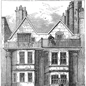 Old houses in Fleet Street