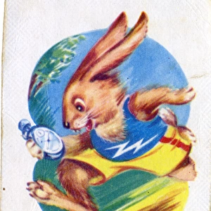 Old Maid card game - Harry Hare in a hurry