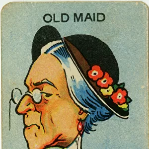 Old Maid card - Old Maid
