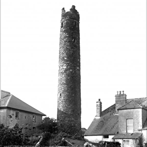 Old round tower in Devon