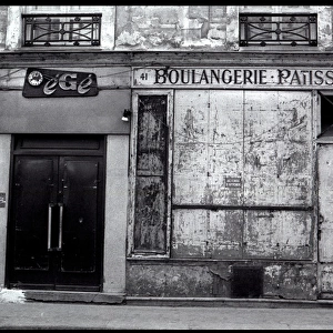 Old shopfront. Paris, France