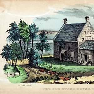 The Old Stone House. Long Island, 1699
