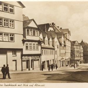 The Old Town of Kassel - The Altmarkt