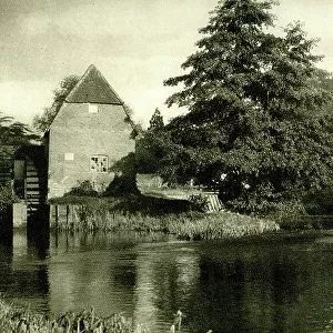 Old watermill on the River Mole, Cobham, Surrey