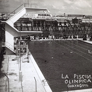 Olympic swimming pool, Guayaquil, Ecuador, South America