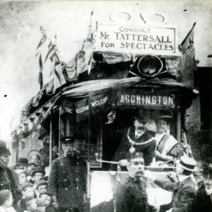 Opening of Accrington to Oswaldtwistle Tramway, Accrington