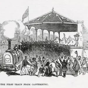 Opening of Canterbury and Ramsgate railway 1846