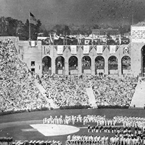 Opening Ceremony of the 1932 Los Angeles Olympic Games