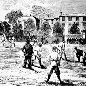 Opening day of the season at Lords 1865