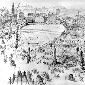The Opening of Kingsway, London, 1905