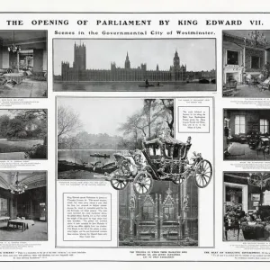 The Opening of Parliament by King Edward VII: Scenes in the Governmental City of The Opening of Parliament by King Edward VII: Scenes in the Governmental City of