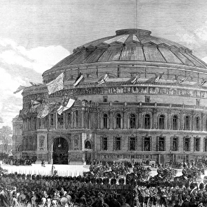 The Opening of the Royal Albert Hall, London, 1871
