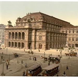 The Opera House, Vienna, Austro-Hungary