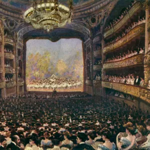 Opera / Paris / 1905 / Inside