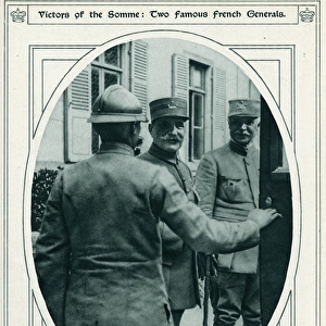 Organisers of the French Offensive on the Somme
