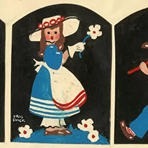 Original Artwork - Nursery Rhyme Series Gummed Stickers