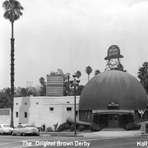 Original Brown Derby Restaurant, Hollywood, USA